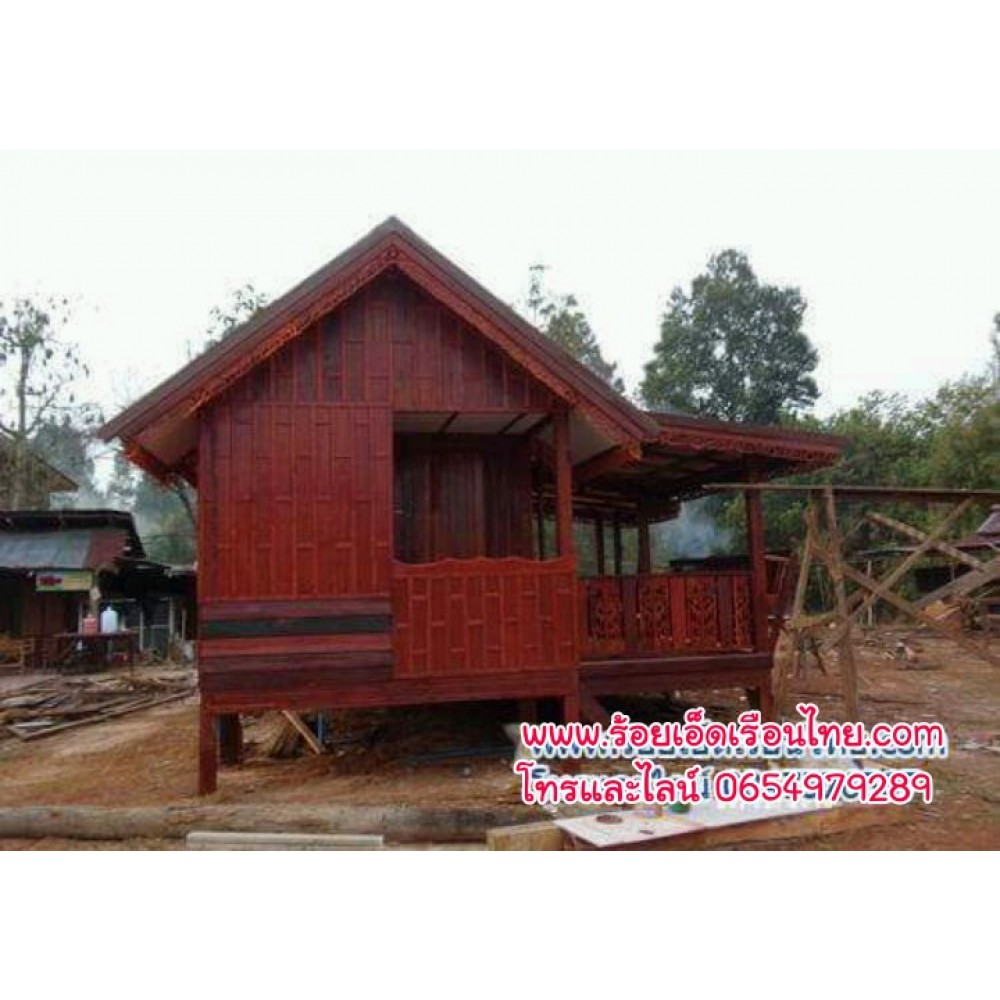 บ้านระเบียงข้างแบบที่6 ขนาด 5.5x7 บ้านระเบียงข้างแบบที่6 ขนาด 5.5x7